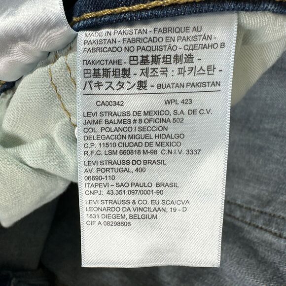 Levi's 541 Mens Big & Tall 42x36 Blue Jeans Athletic Fit Red Tab 18757-0002 - Picture 10 of 11